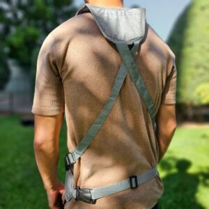 آغوشگیر حمل نوزاد (کانگورویی) طوسی