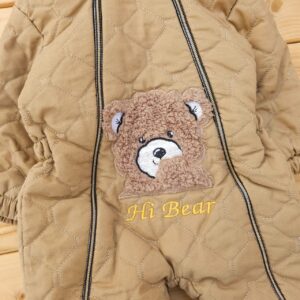 کاپشن سرهمی جوراب دار کرم Hi Bear گلیران
