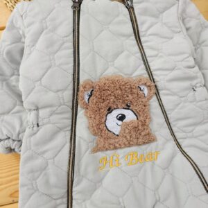 کاپشن سرهمی جوراب دار طوسی روشن Hi Bear گلیران