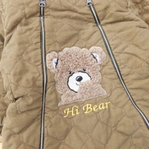 کاپشن سرهمی جوراب دار قهوه ای Hi Bear گلیران
