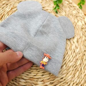 کلاه گوش دار تک عروسک پنبه