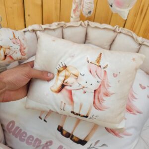 تشک بازی مخمل میکرو اسب تک شاخ کرم