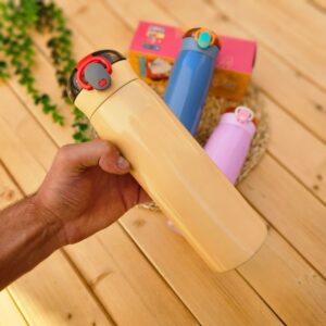 فلاسک استیل 450 میل پاستیلی ساده و شیک