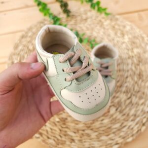 پاپوش نقلی لوکس نایک سبز کرم nilu