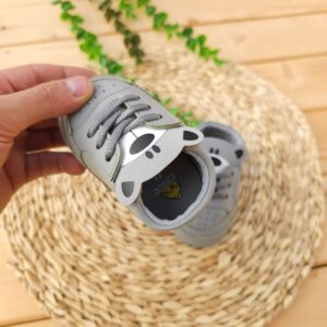 پاپوش نقلی لوکس خرس طوسی nilu