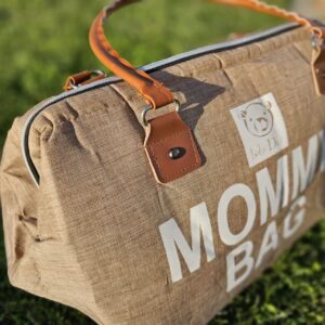 کیف کوله کتان مامی بگ کرم اقتصادی