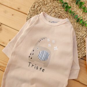 سرهمی کلاه دار پنبه خالص فیل کرم چیاکو