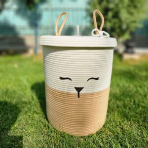 ست سبد قیطانی 6 تکه لوکس خرگوش کرم