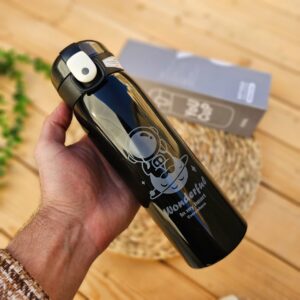 فلاسک استیل 500 میل پاستیلی طرح Wonderful