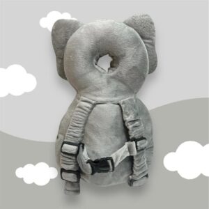 کوله محافظ سر عروسکی فیل طوسی