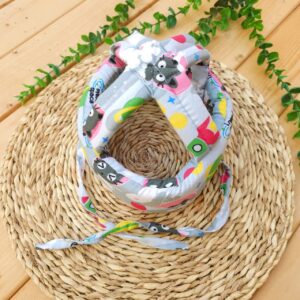 کلاه محافظ سر ابری 360 درجه گربه طوسی اقتصادی