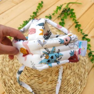 کلاه محافظ سر ابری 360 درجه لاکپشت اقتصادی