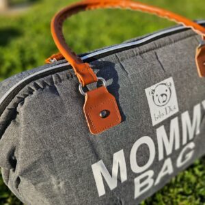 کیف کوله کتان مامی بگ طوسی روشن اقتصادی