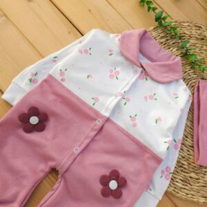 سرهمی کلاه دار قلب گلبهی گلدار نی نی روز